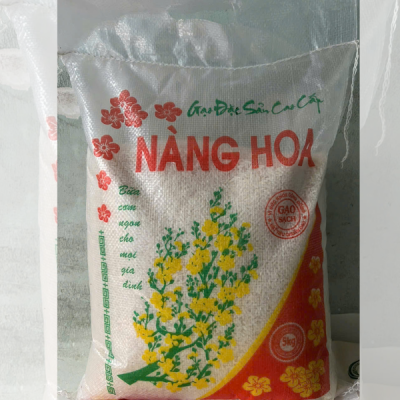 Gạo Nàng Hoa MEKONG Túi 5kg