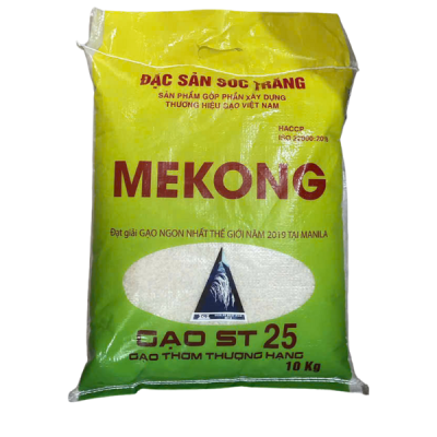 Gạo ST25 MEKONG Túi 5kg-10kg